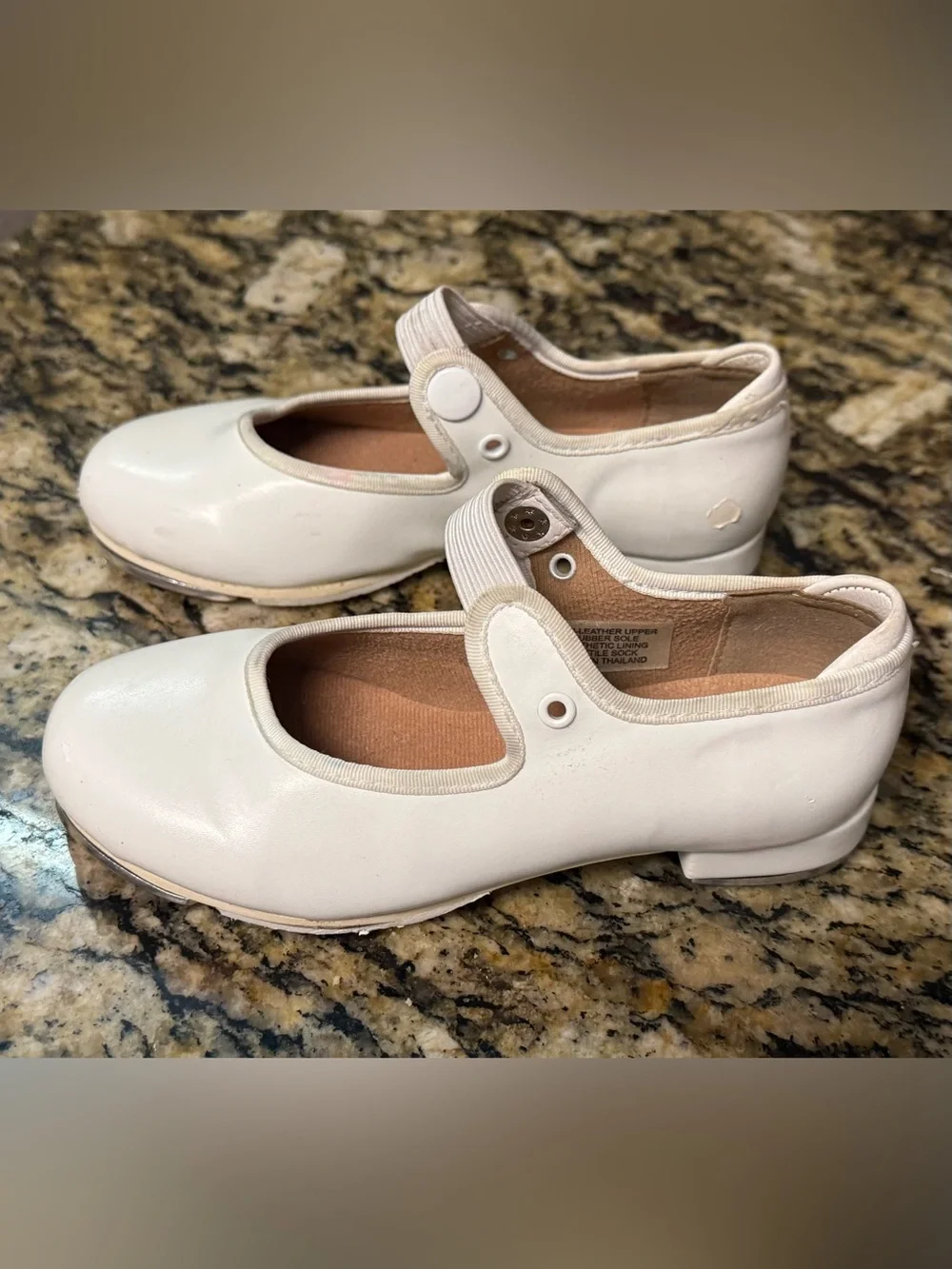 Bloch White Tap Shoes Toddler Girl’s 10.5 W Dance